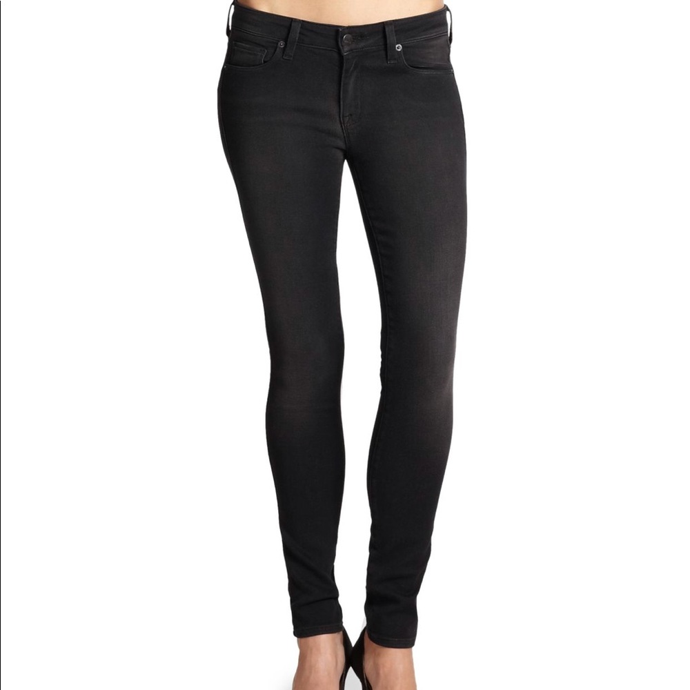 Genetic denim black jeans